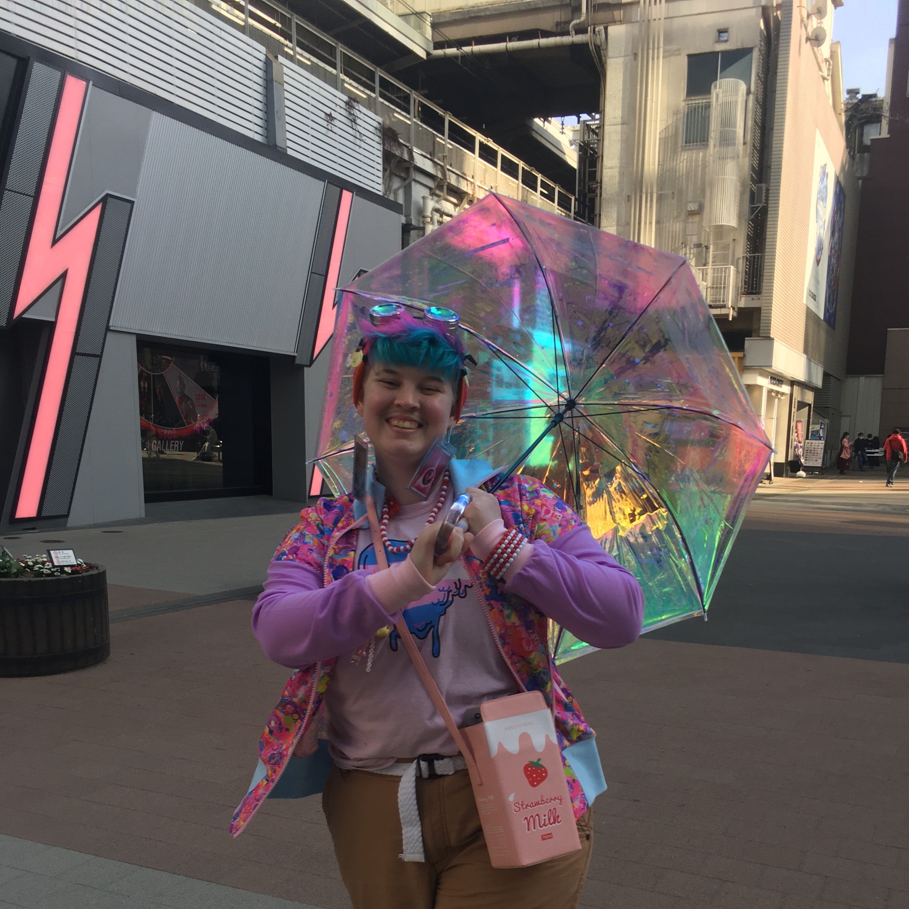 Aaryn in Japan